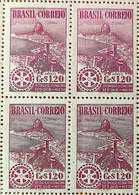 A 64 Brazil Stamp Air Rotary Club Rio De Janeiro 1948 Block Of 4 1 - Other & Unclassified