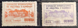 A 65 Brazil Stamp Air International Exhibition Of Industry And Trade Economy 1948 - Other & Unclassified