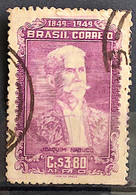 A 74 Brazil Stamp Air Centenary Joaquim Nabuco Abolitionist 1949 Circulated 1 - Sonstige & Ohne Zuordnung
