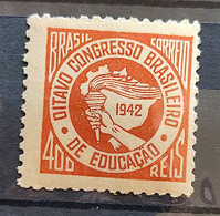 C 176 Brazil Stamp Brazilian Congress Of Education 1942 1 - Other & Unclassified