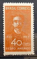 C 188 Brazil Stamp Centenary Painter Pedro Americo Art Painting 1943 4 - Other & Unclassified