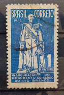 C 191 Brazil Stamp Monument Barao Do Rio Branco Diplomacy Rights 1944 2 Circulated - Sonstige & Ohne Zuordnung