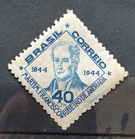 C 194 Brazil Stamp Martim Francisco Ribeiro De Andrada Politics 1945 2 - Sonstige & Ohne Zuordnung