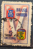 C 210 Brazil Stamp Brazilian Expeditionary Force FEB Militar V Of The Victory Snake 1945 1 Circulated - Andere & Zonder Classificatie