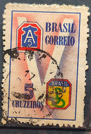C 210 Brazil Stamp Brazilian Expeditionary Force FEB Militar V Of The Victory Snake 1945 1 Circulated - Other & Unclassified