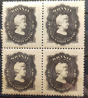 C 214 Brazil Stamp Princess Isabel Monarchy 1946 6 Block Of 4 - Other & Unclassified