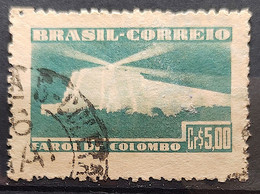 C 222 Brazil Stamp Pro Construction Lighthouse Colombo 1946 2 Circulated - Other & Unclassified