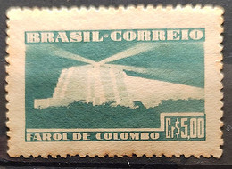 C 222 Brazil Stamp Pro Construction Lighthouse Colombo 1946 3 - Other & Unclassified
