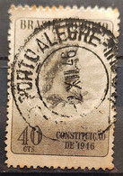 C 223 Brazil Stamp Promulgation Of The Constitution Rights Justice 1946 1 Circulated - Other & Unclassified