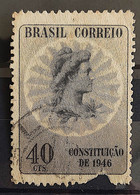 C 223 Brazil Stamp Promulgation Of The Constitution Rights Justice 1946 Circulated 2 - Autres & Non Classés