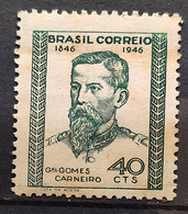 C 225 Brazil Stamp General Gomes Carneiro Militar 1946 1 - Other & Unclassified