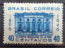 C 226 Brazil Stamp Brazilian Academy Of Letters Literature Architecture 1946 1 - Sonstige & Ohne Zuordnung