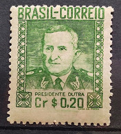 C 231 Brazil Stamp President Militar Eurico Gaspar Dutra 1947 4 - Sonstige & Ohne Zuordnung