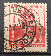 C 236 Brazil Stamp Belo Horizonte Coat Of Arms 1947 1 Circulated - Autres & Non Classés