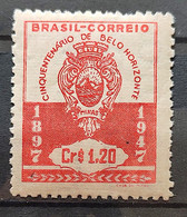 C 236 Brazil Stamp Belo Horizonte Coat Of Arms 1947 3 Circulated - Otros & Sin Clasificación