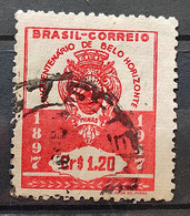 C 236 Brazil Stamp Belo Horizonte Coat Of Arms 1947 9 - Other & Unclassified