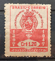 C 236 Brazil Stamp Belo Horizonte Coat Of Arms 1947 10 - Other & Unclassified