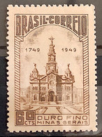 C 244 Brazil Stamp Ouro Fino 1949 6 - Altri & Non Classificati