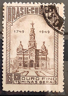 C 244 Brazil Stamp Ouro Fino 1949 Circulated 3 - Otros & Sin Clasificación