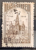 C 244 Brazil Stamp Ouro Fino 1949 Circulated 4 - Autres & Non Classés