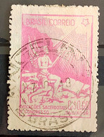 C 247 Brazil Stamp National Congress Of Priestly Vocations Religion 1949 Circulated 1 - Andere & Zonder Classificatie