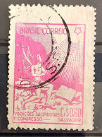 C 247 Brazil Stamp National Congress Of Priestly Vocations Religion 1949 Circulated 2 - Sonstige & Ohne Zuordnung