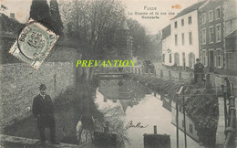 FOSSE - La Biesme Et La Rue Des Remparts - Carte Circulé En 1909 - Fosses-la-Ville