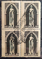 C 252 Brazil Stamp Centenary Daughters Of Charity Sao Vicente De Paulo Religion 1950 Block Of 4 CPD RJ - Other & Unclassified