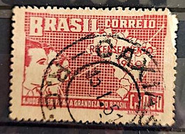 C 254 Brazil Stamp General Census Of Brazil Geography Map 1950 Circulated 10 - Sonstige & Ohne Zuordnung