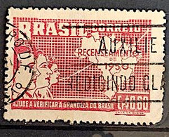 C 254 Brazil Stamp General Census Of Brazil Geography Map 1950 Circulated 13 - Other & Unclassified