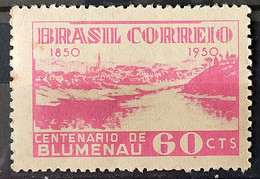 C 256 Brazil Stamp Centenary Of Blumenau 1950 5 - Andere & Zonder Classificatie