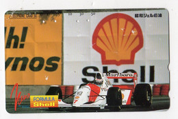 TELECARTE JAPON SPORT PETROLE SHELL - Petróleo