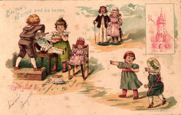 1 Postcard  Dalton's Seifen   Children Playing - Sonstige & Ohne Zuordnung