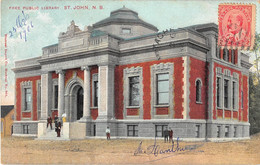 NOUVEAU BRUNSWICK - SAINT JOHN - FREE PUBLIC LIBRARY - St. John