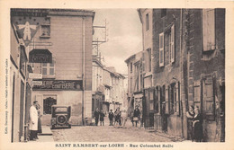 LOIRE  42  SAINT RAMBERT SUR LOIRE - RUE COLOMBET SOLLE - Saint Just Saint Rambert