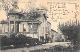 LOIRE  42  SAINT JUST SUR LOIRE - TEINTURERIE - INDUSTRIE - Saint Just Saint Rambert