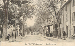 .CPA  FRANCE 84 "Le Pontet, Le Boulevard" - Le Pontet