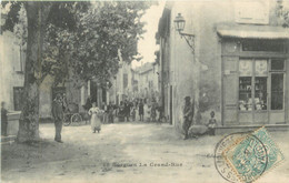 .CPA  FRANCE 84 "Sorgues, La Grande Rue" - Sorgues