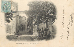 .CPA   FRANCE 84 "Lapalud, Porte Général Couston" - Lapalud