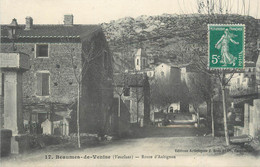 .CPA FRANCE 84 " Beaumes De Venise, Route D'Aubignan" - Beaumes De Venise