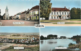 .CPSM  FRANCE 89 "Véron, Vues" - Veron