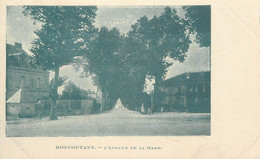.CPA  FRANCE 79 "Moncoutant, L'avenue De La Gare" - Moncoutant