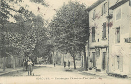 .CPA  FRANCE 84 "Sorgues, Entrée Par L'avenue De D'Avignon" - Sorgues