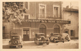 .CPA FRANCE 84 " Châteauneuf Du Pape, Restaurant De La Mère Germaine" - Chateauneuf Du Pape