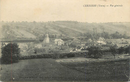 .CPA  FRANCE 89 "Cerisiers, Vue Générale" - Cerisiers