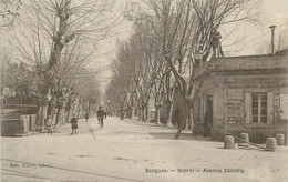 .CPA  FRANCE 84 "Sorgues, Octroi, Avenue Centilly" - Sorgues