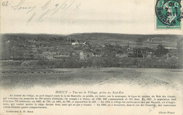 .CPA  FRANCE 89 "Soucy, Vue Sur Le Village " - Soucy