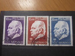 VEND BEAUX TIMBRES DE MONACO N° 2033 - 2035 !!! (c) - Usati