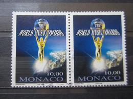 VEND BEAUX TIMBRES DE MONACO N° 2158 EN PAIRE !!! (c) - Usati