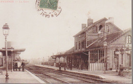 AVESNES LE COMTE - LA GARE - REPRODUCTION - Avesnes Le Comte